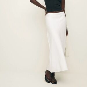 Reformation Layla Linen Skirt